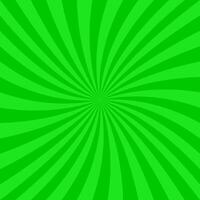 Green abstract spiral design background vector
