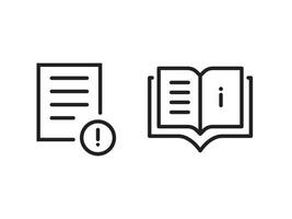 information icon book with a question mark vector