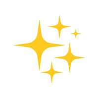 shiny star blink on a white background vector