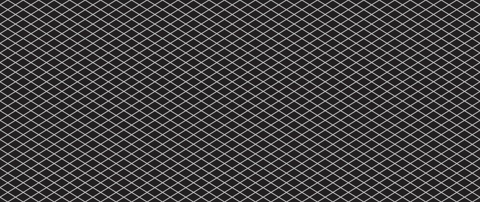 a black and white background with a diamond pattern
