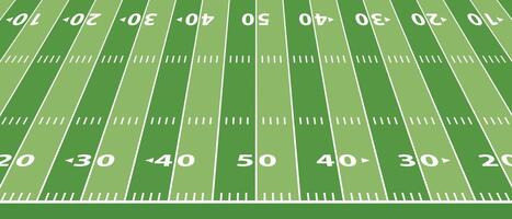 an american football field with numbers and lines vector
