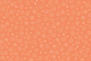 Easter bunny egg background banner texture vector