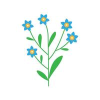 Flower icon isolated on white background for your web and mobile app design, Flower logo or sign. vector
