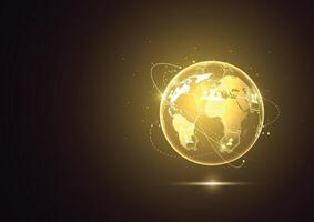 Global network internet vector