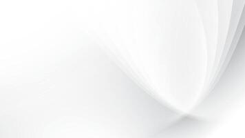 Abstract white and gray color, modern design stripes background with curve lines illustrat vector