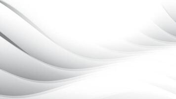 Abstract white and gray color, modern design stripes background with curve lines, i vector