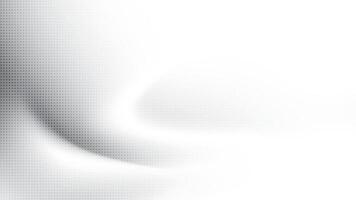 Abstract white and gray color background with halftone effect, dot pattern, illus vector