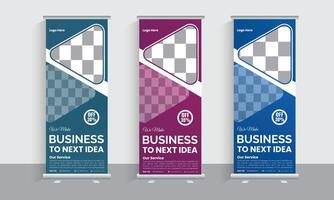 Roll Up Mockup Template vector
