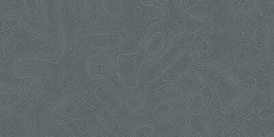 Abstract banner with topography design background vector