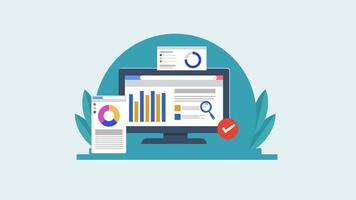 SEO Analytics Search Performance vector