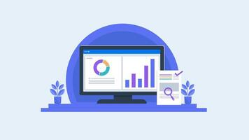 Advanced SEO Analytics User Engagement vector