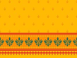 Sari Indian pattern. Sari Indian oriental pattern. Indian pattern style can be used in fabric design for clothing, textile, background, wallpaper vector