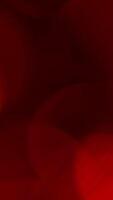 Abstract Red Glowing Bokeh Light Effect video