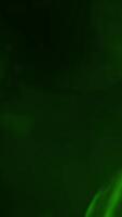 Vertical Green Abstract Glowing Bokeh Light Effect video