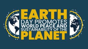 Protecting Our Planet for a Peaceful Future vector
