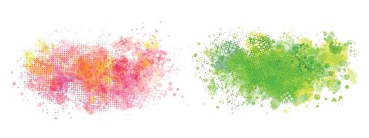 watercolor splash background for logos vector