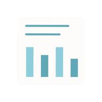 Graph chart highlights data analysis. Business visualization depicts finance metrics. Digital infographic offers insights on performance trends, aiding strategy and planning. vector
