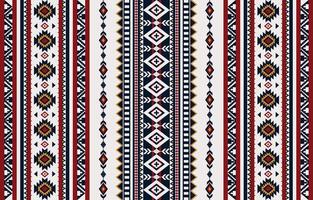 Ethnic geometric pattern vector