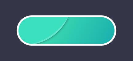 Lower third interface in gradient colors. overlay element vector
