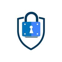 Security Shield Padlock Protection, Digital Privacy, Data Safety vector