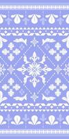 Ancient Violet Baroque Design with White Ornate Scroll Leaves Buds Florals Geometric combine Diamond Middle Design for Expensive Luxury Elaborate Theme Fabrics Textiles Texture Silk Embroidery Tiles vector