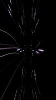 Black Color Abstract background beam Texture video