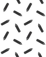 Seamless pattern of hand drawn doodle sketch pencil isolated vector