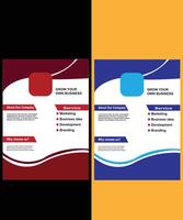 modern creative corporate business post design vector