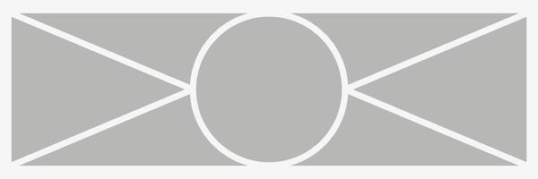 Collage templete with circle. Layout panel, storyboard vector