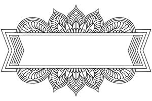 Boho pattern for background, decorations,banner,coloring book,cards vector