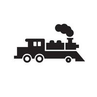 Train with Steam Engine Icon, Icon Design for Historical Themes vector