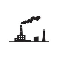 Factory Building Icon, Design for Website Graphics vector