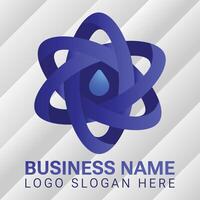Creative Digital Business Company Logo Template. Simple Concept. Elegant Abstract Minimalistic Logo Design vector