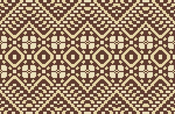 Motif Arabic Pattern Wallpaperfolk Embroidery, Aztec Geometric Ornament Print. Design for Carpet, Wallpaper, Clothing, Wrapping, Fabric