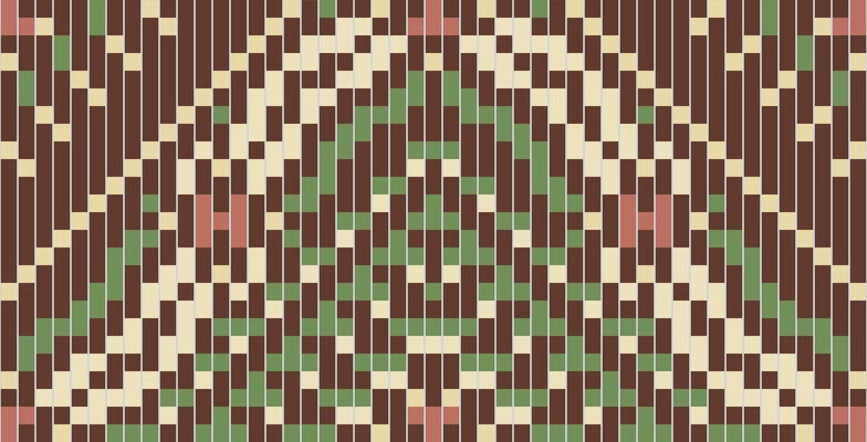 Pixel Art Geometric Pattern Designfolk Embroidery, Aztec Geometric Ornament Print. Design for Carpet, Wallpaper, Clothing, Wrapping, Fabric