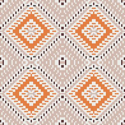 Geometry Shapes Arabic Pattern Mehndifolk Embroidery, Aztec Geometric Ornament Print. Design for Carpet, Wallpaper, Clothing, Wrapping, Fabric