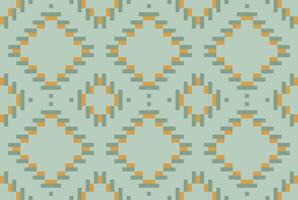 Sari Pattern Ethnic Pattern Designfolk Embroidery, Aztec Geometric Ornament Print. Design for Carpet, Wallpaper, Clothing, Wrapping, Fabric vector