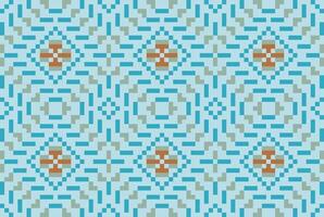 Ethnic Pattern Abstract Geometric Pattern With Stripes Linesfolk Embroidery, Aztec Geometric Ornament Print. Design for Carpet, Wallpaper, Clothing, Wrapping, Fabric vector