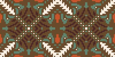 Native Abstract Geometric Patternfolk Embroidery, Aztec Geometric Ornament Print. Design for Carpet, Wallpaper, Clothing, Wrapping, Fabric vector