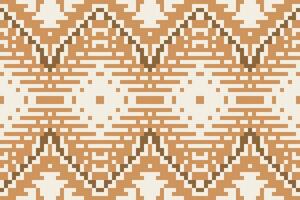 Sari Pattern Geometric Patterns Drawingfolk Embroidery, Aztec Geometric Ornament Print. Design for Carpet, Wallpaper, Clothing, Wrapping, Fabric vector