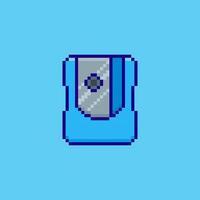 Pixel art Pencil Sharpener game asset design vector