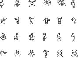 Emotion And Mood Icons Bundle vector