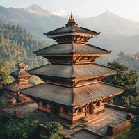 A large building with a lot of detail and a sense of history photo