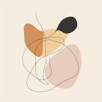 Abstract minimalism background of a lines vector