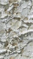 A close up of a white painted wall photo