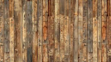 A wooden wall with many different colors photo
