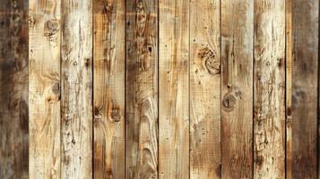 Wooden wall background with wooden planks photo