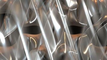 Abstract Background Animation With Glowing Curvy Lines video