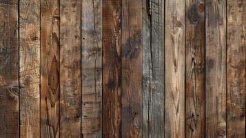 Wooden wall background with many different colors photo
