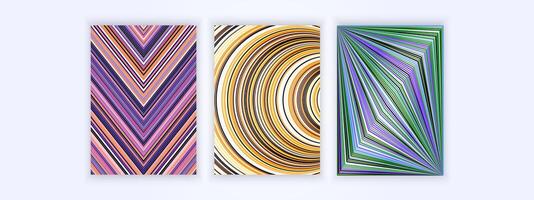 cover abstract background line pattern, colorful lines vector
